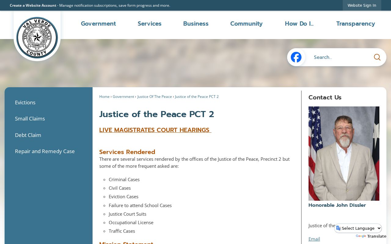 Val Verde County warrant search reference, JP2 traffic and criminal court contact information